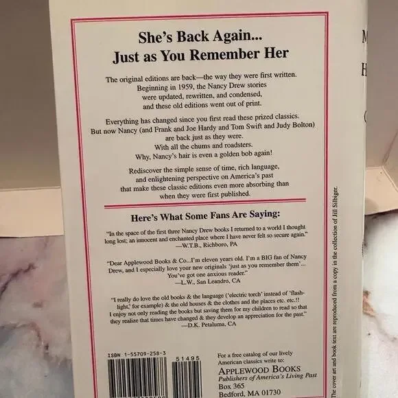 Applewood Bks.: House on the Cliff #2 by Franklin W. Dixon (1991, Hardcover) - Picture 2 of 2